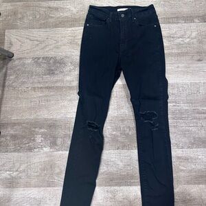 Levi's Women's High Rise Jeans - Black